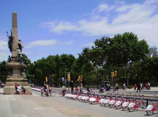 Monumento en Barcelona
