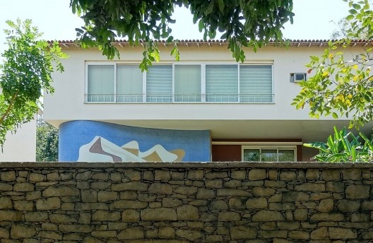 Residência Nanzita Salgado, Cataguases. Arquiteto Francisco Bolonha, 1958