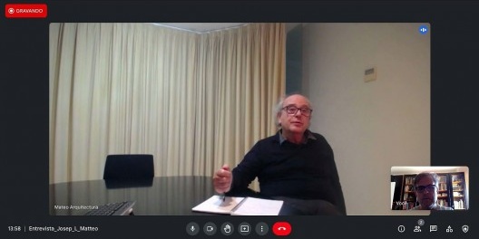 Entrevista com Josep Lluís Mateo, 10 de outubro de 2021, Porto Alegre, 9h34; Barcelona, 13h34