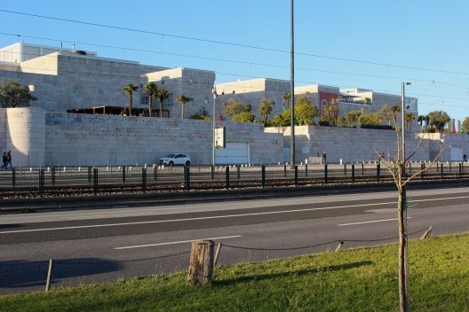 Parte externas do maciço Centro Cutural de Belém
