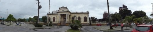 Estação Paranaguá vista da Júlia da Costa