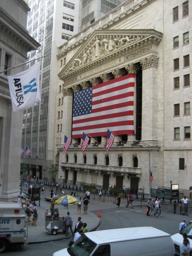 Wall Street. The Stock Exchange, Nova York