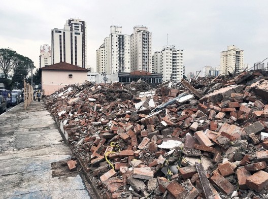 Sítio da antiga vila operária João Migliari, demolida no início de setembro de 2019