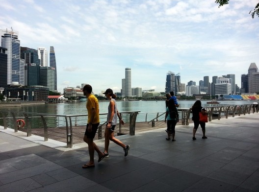 Orla da Marina Bay, Cingapura