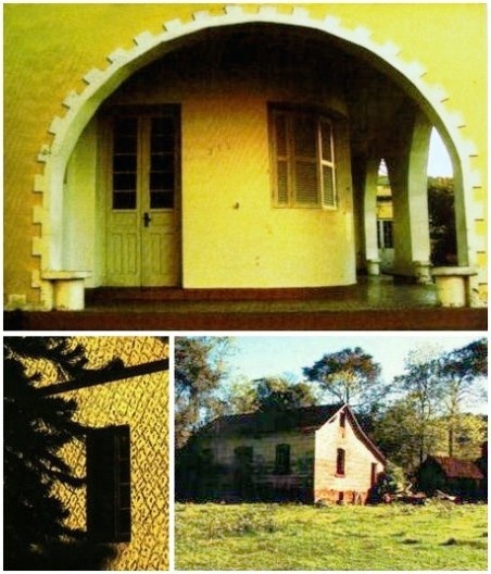 Conjunto de edificações residenciais no município de Dona Francisca, 1900/1930