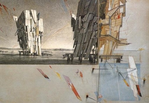 San Francisco Bay Project. Estruturas projetadas para o waterfront abandonado da Baía de San Francisco que usam a energia gerada pelo terremoto para ‘se transformarem’, 1995