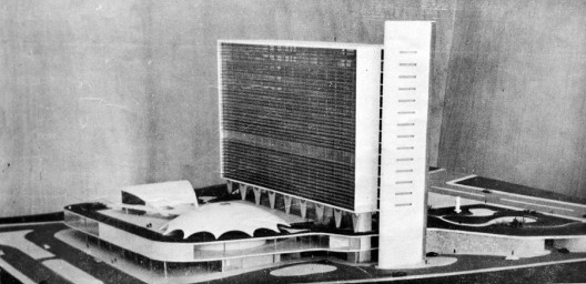 Paço Municipal de São Paulo, não construído. Arquiteto Oscar Niemeyer, 1953