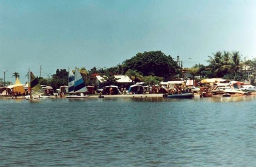 Praia de Iacanga durante a gestão de Orlando Castro