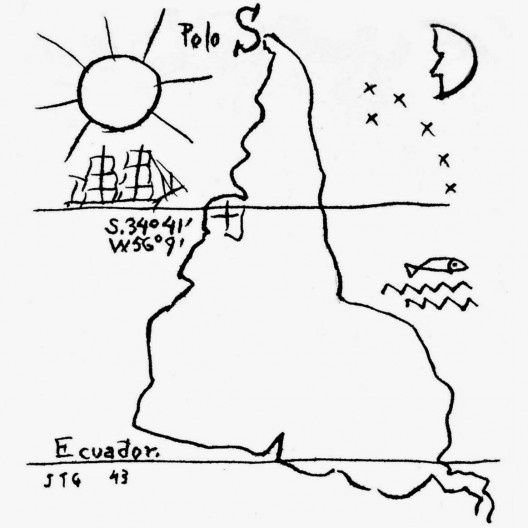 America invertida, 1943. Joaquín Torres García