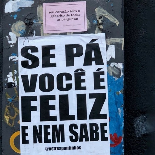 Seu coração tem o gabarito de todas as perguntas... Se pá você é feliz e nem sabe