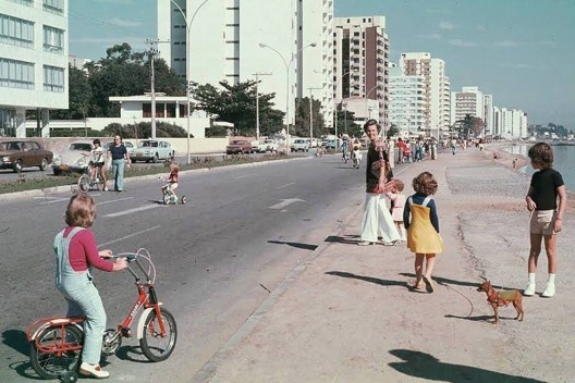 Avenida Beira Mar, década de 1970