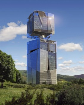 Complexo autossuficiente GEODA 2055. Luis De Garrido. Espanha. 2010