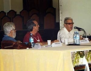 Mesa de Abertura, com Fernando Chacel, Eduardo Barra e Aziz Ab´Saber