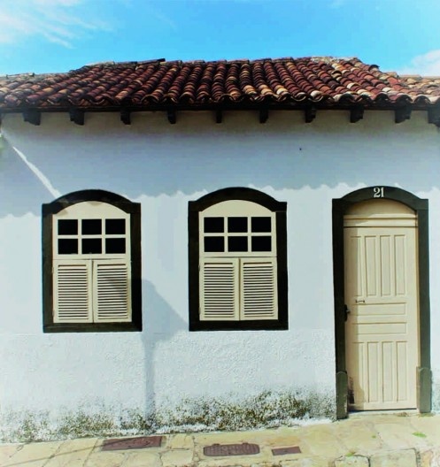 Tipologia edilícia encontrada na cidade de Goiás: meia morada