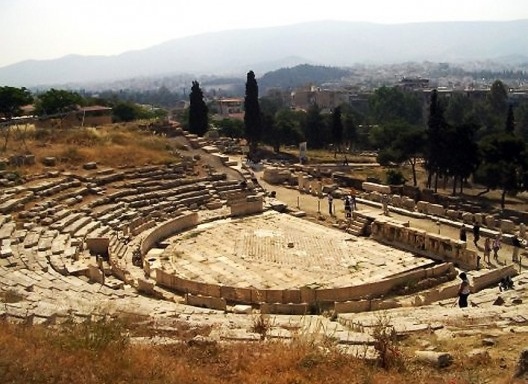 Teatro de Dionísio – Grécia - Século VI a.C