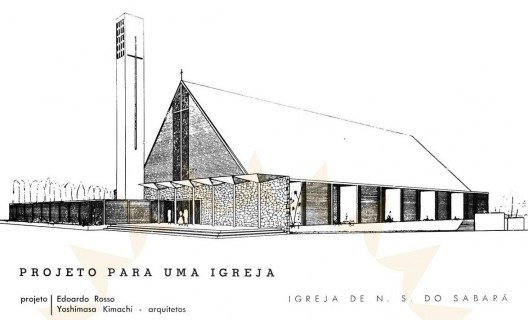 Perspectiva da Igreja Nossa Senhora do Sabará