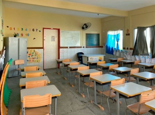 Projeto Tipo C do Proinfância, sala de aula, Lagarto SE