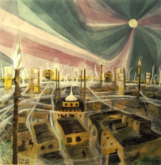 Diomira, Lutero Pröscholdt. Série Cidades invisíveis