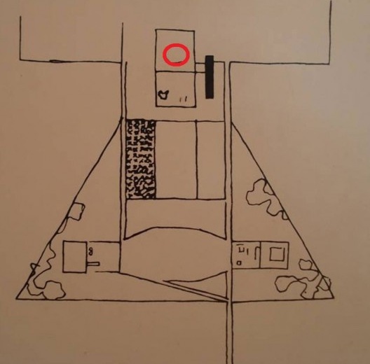 2.Desenho sobre croqui de Lucio Costa para o Congresso Nacional