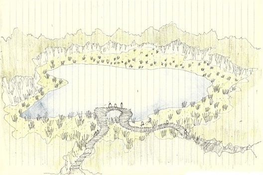 Perspectiva da Lagoa Páramo