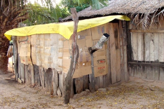 Figura 3- Descaracterização do rancho na Pousada Campo Lourdes