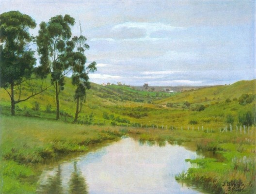 Parque da Aclimação. João Baptista da Costa (1865-1926). Óleo sobre tela