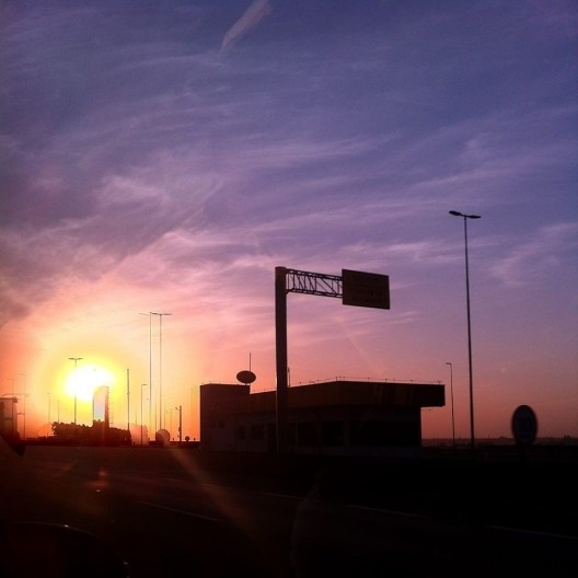 Vista da Rodovia dos Bandeirantes, São Paulo