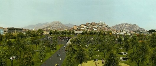 Parque del Migrante, ex-mercado convertido em parque, Lima