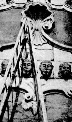 Recomposição do rejuntamento e conserto dos paredões laterais, Ouro Preto MG, sem data