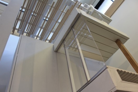 Maquete de estudo de detalhamento do Perez-Art-Museum, obra de Herzog & De Meuron