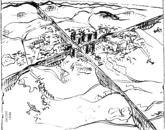 Plano urbano para São Paulo, 1929. Arquiteto Le Corbusier