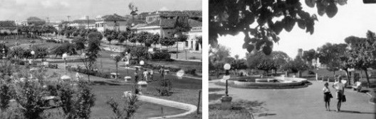 Praça da Bandeira nos anos de 1930