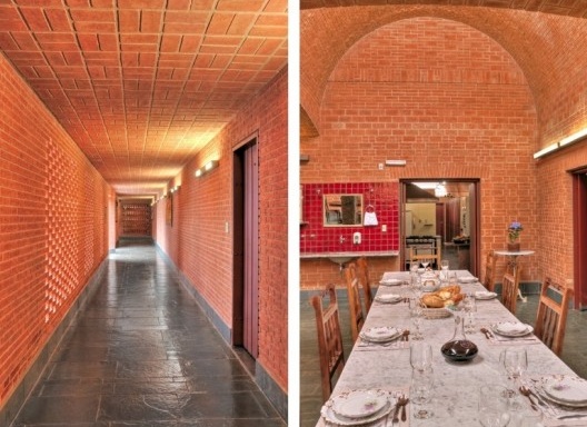 Residência dos Padres Claretianos, Batatais SP Brasil, 1984. Arquitetos Affonso Risi e José Mario Nogueira