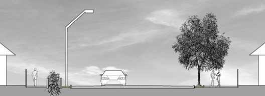 Cortes de ruas-arteriais