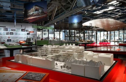 Exposição Richard Rogers + Architectes, Galeria Sul, Centre Pompidou, 21 nov. 2007 / 3 mar. 2008