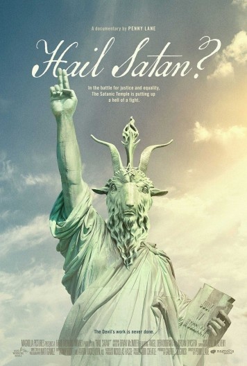 Cartaz de divulgação do documentário “Hail Satan?”, de Penny Lane