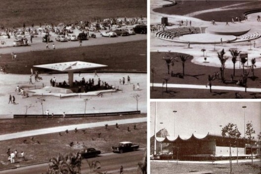 Coreto e Pista de Danças na década de 1960 / Pavilhão Japonês antes de 1967