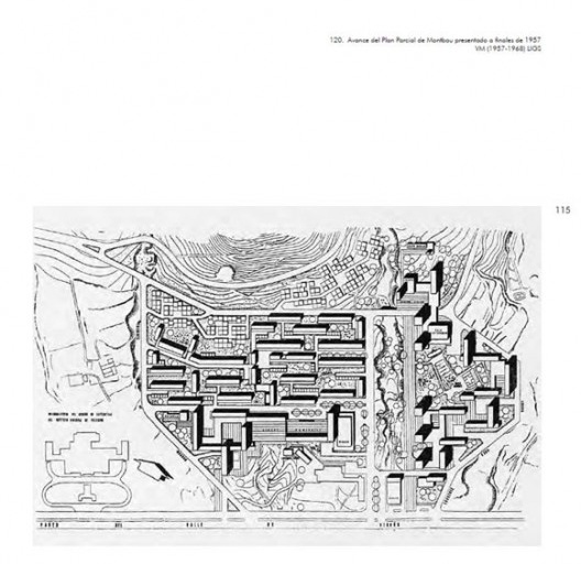 Primeiro plano desenvolvido para Montbau de autoria do grupo LIGS/ Lopez Iñigo, Giráldez e Subías