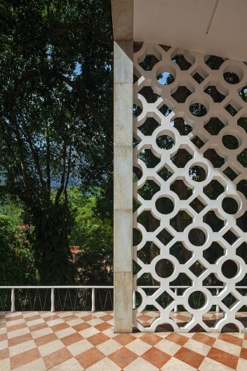Residência de Walter Moreira Salles, Rio de Janeiro, 1948-1951. Arquiteto Olavo Redig de Campos