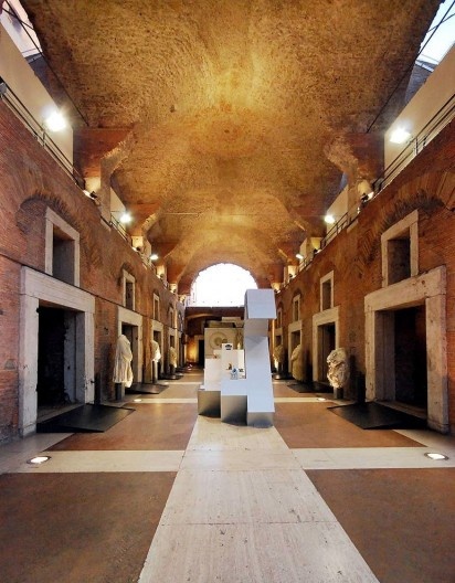 Ruínas dos Mercados de Trajano, Roma, 2011