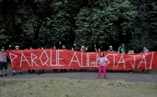Ativistas do Parque Augusta