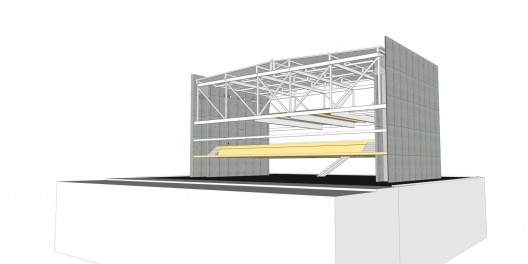 Loja Forma, modelo tridimensional, São Paulo SP Brasil, 1987. Arquiteto Paulo Mendes da Rocha