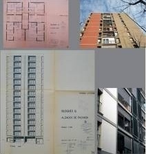 Bloco Q/ torre. Projeto de autoria dos arquitetos Manuel Baldrich, Antonio Bonet, Pedro López (LI), José Soteras (1957-1968)