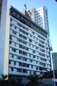 Wandenkolk Tinoco, Edifício Villa Cristina (1978), vista.