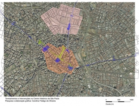 Intervenções na década de 1980. Além do Centro mais antigo, ações de revitalização são propostas para a área da Luz, a partir do Projeto Luz Cultural