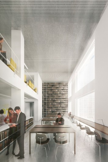 Nova Biblioteca da USP, sala de leitura