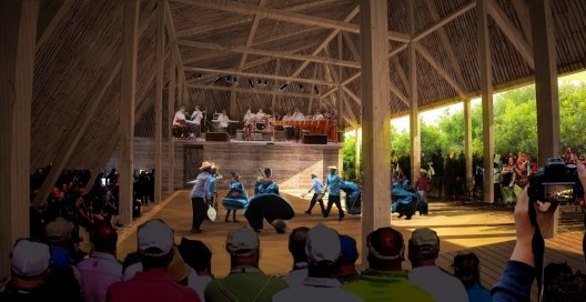 Antologia e cronologia da Marimba na costa do Pacífico do Equador, Província de Esmeraldas, Equador, 2015. Arquitetos Paula Izurieta e Gabriel Moyer-Pérez / Caá Porá