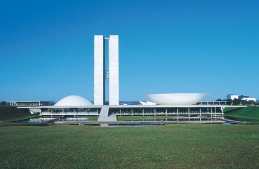 Congresso Nacional, Oscar Niemeyer, Brasília, Brasil, 1960