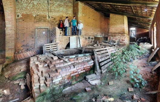 Fazenda Vassoural, fornalha do tipo “Trem-da-Jamaica”, Itu