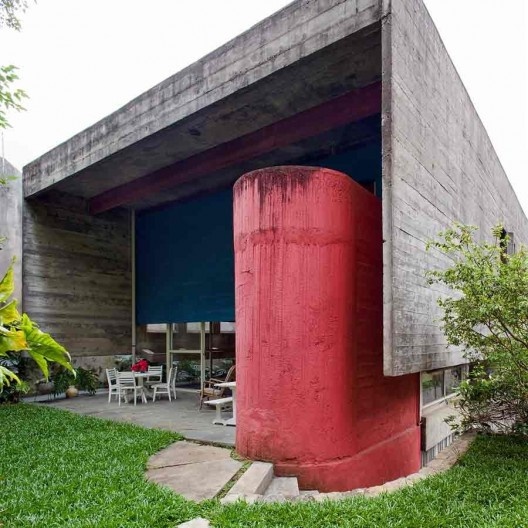 Casa Ariosto Martirani, volume exterior daescada, 1969